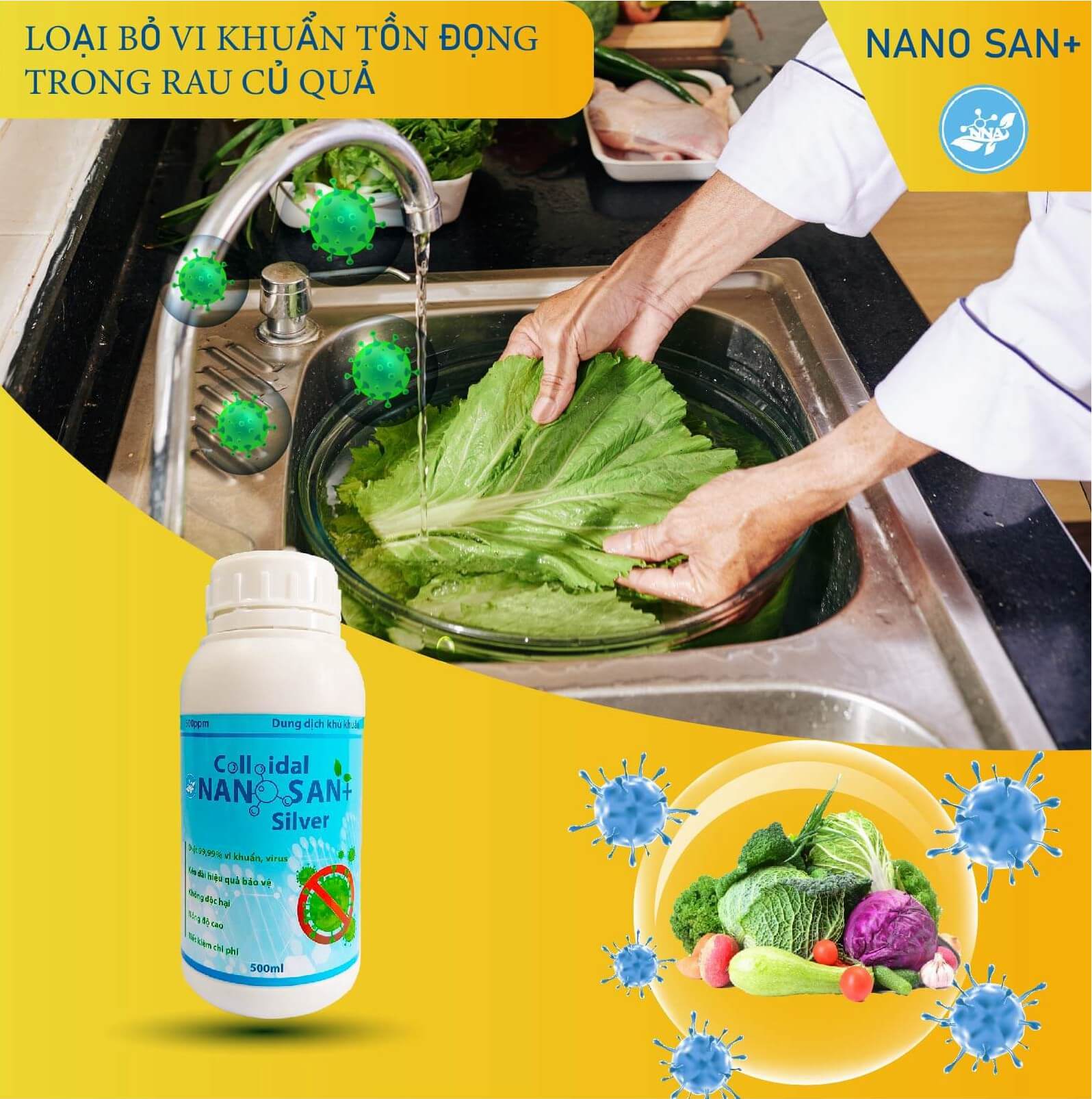 Nano bạc khử trùng loại bỏ vi khuẩn rau củ quả. nano-bac-khu-trung-loai-bo-vi-khuan-rau-cu-qua-official